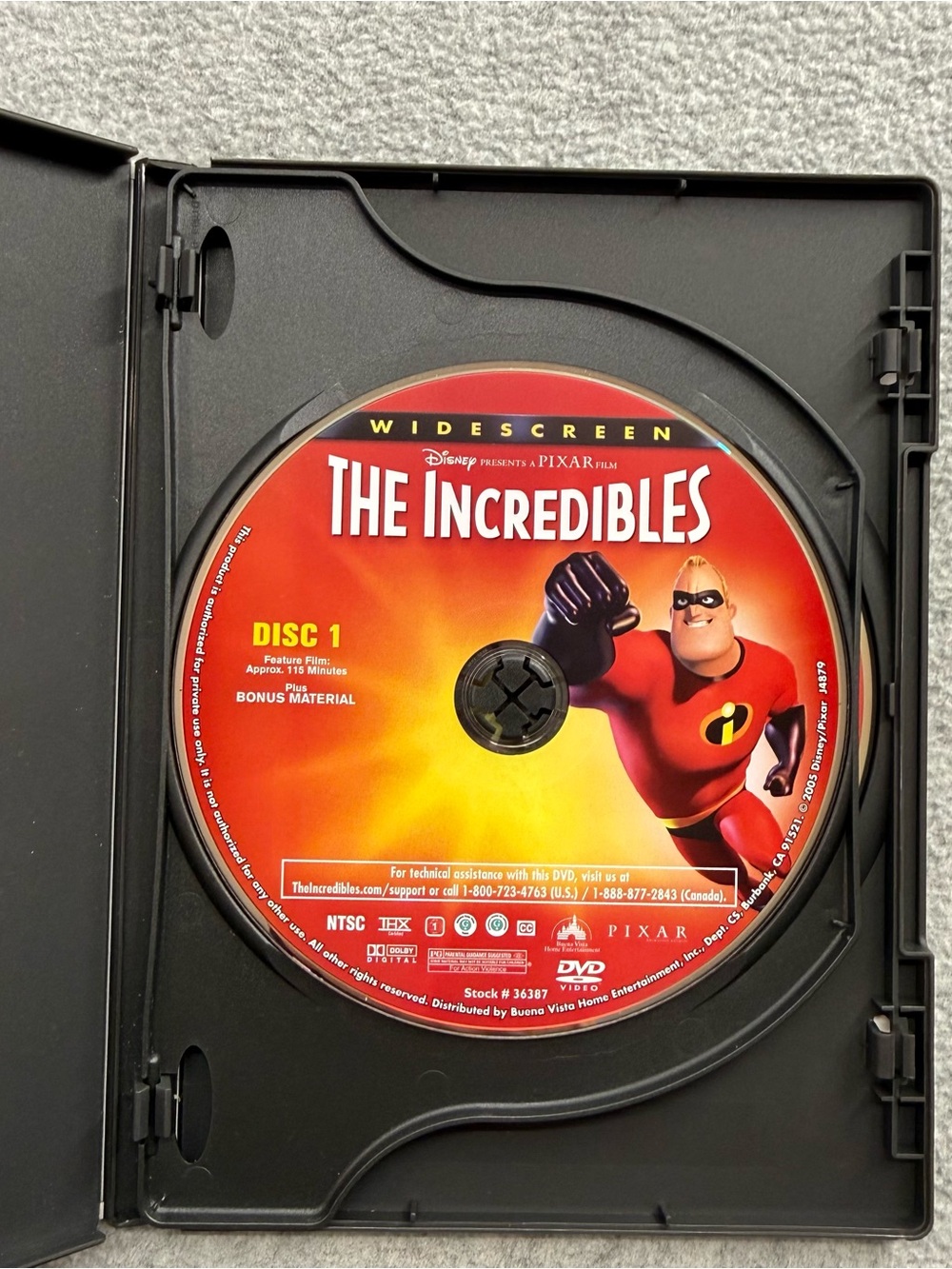 The Incredibles (2005 DVD, 2-Disc Collector's Edition, Widescreen) Disney Pixar - Picture 5 of 14